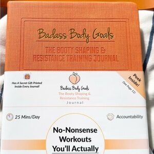 Booty Shaping Journal - Orange